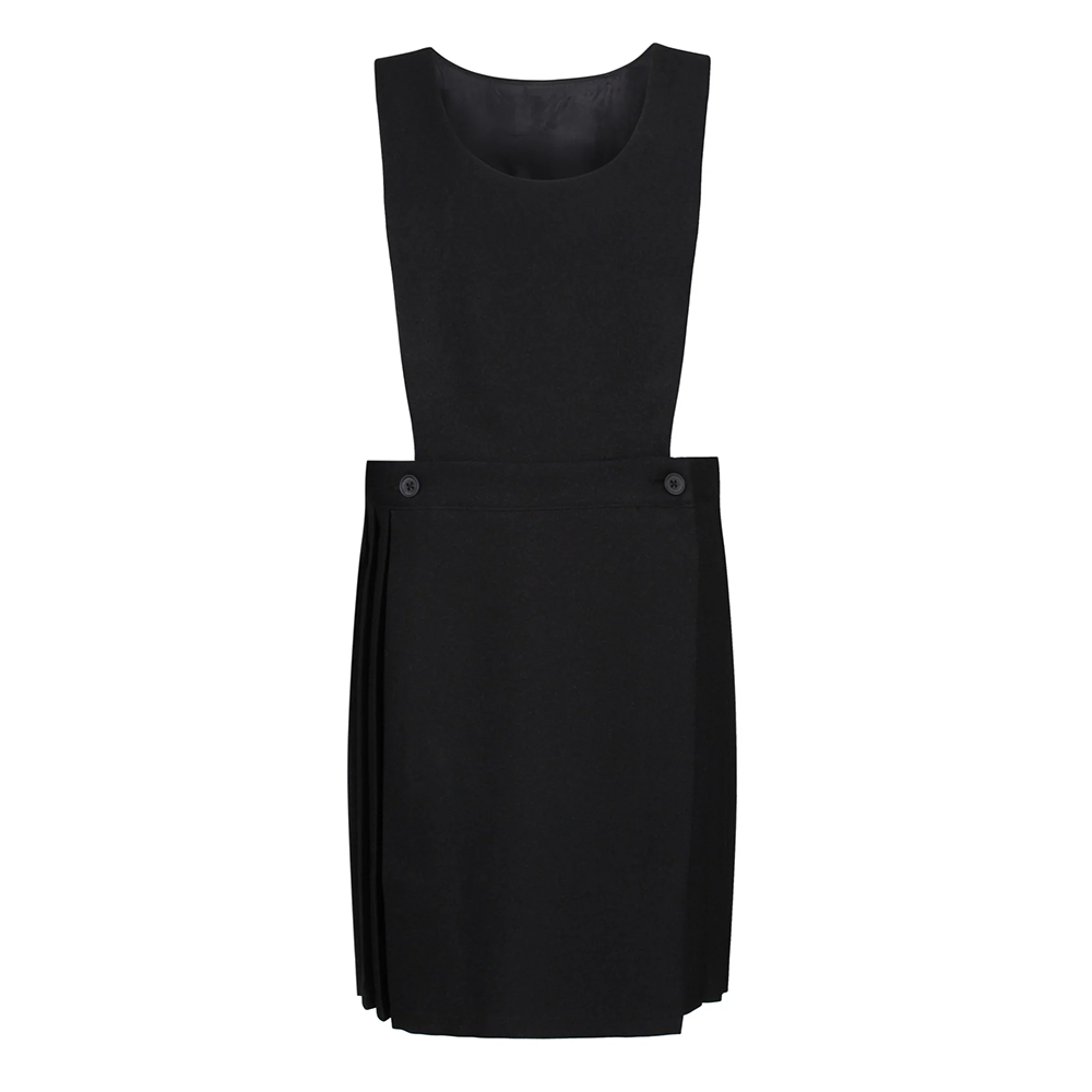 Junior Girls Pinafore Black