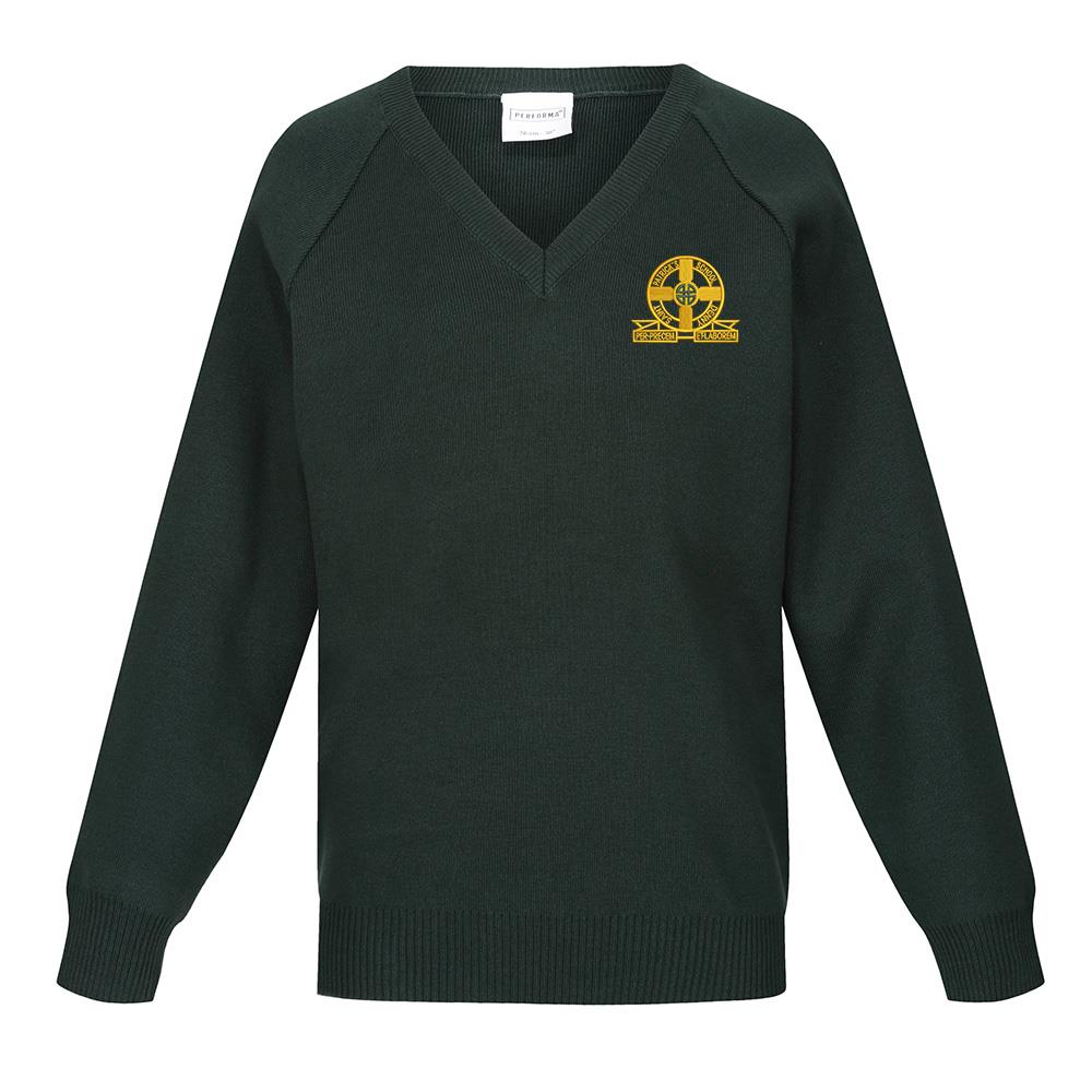 St Patricks Primary Denny 50/50 V-Neck Bottle