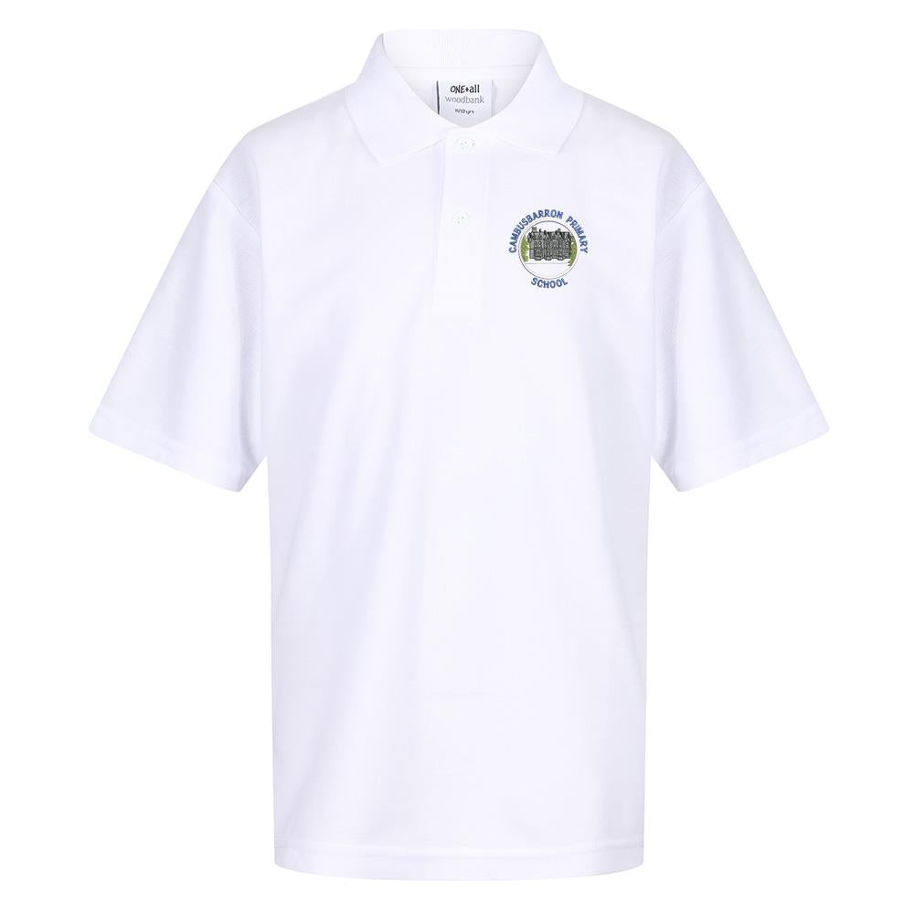 Cambusbarron Primary Poloshirt White