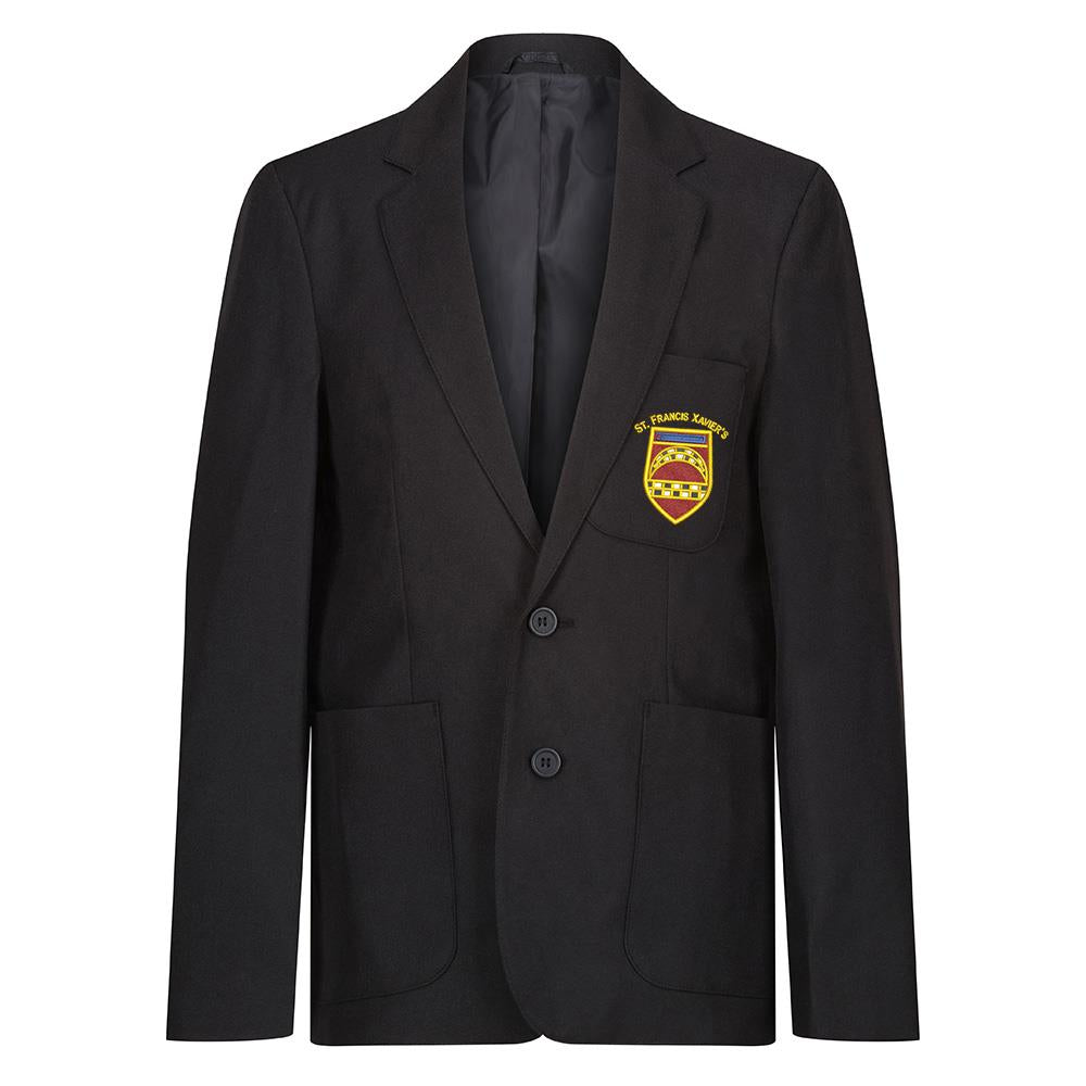 St Francis Xaviers Primary Boys Poly Blazer Black