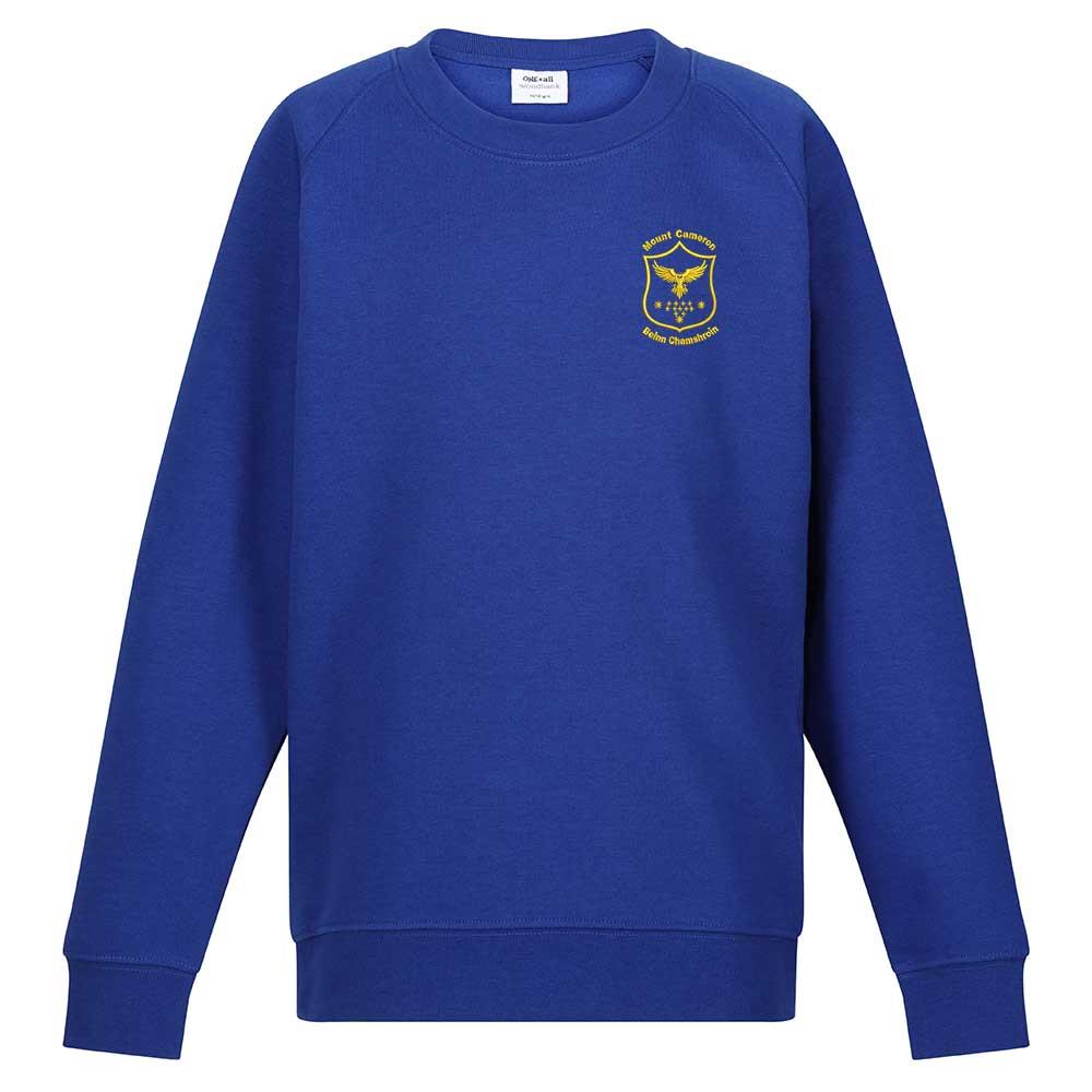 Mount Cameron Primary Crew Neck Sweatshirt Royal