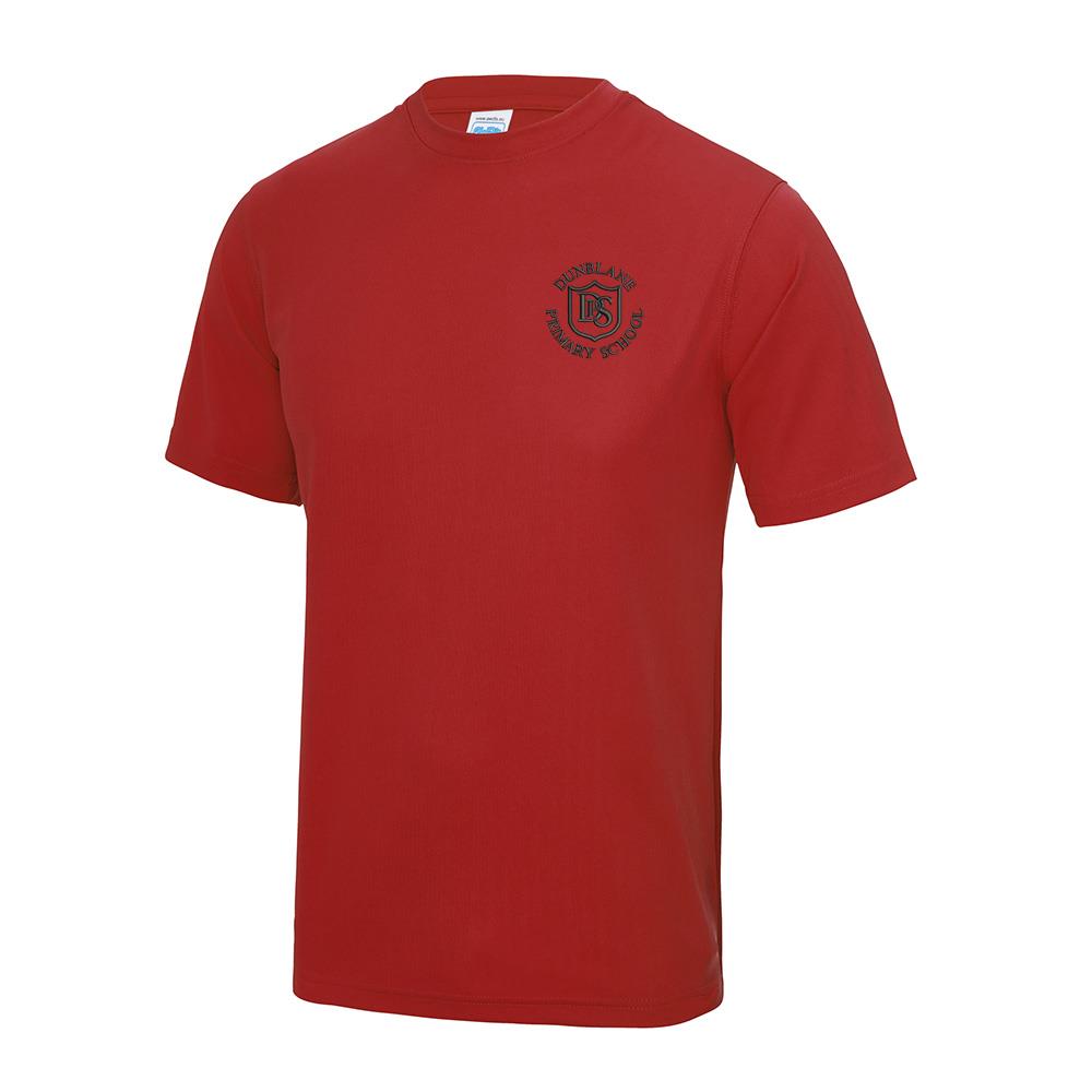 Dunblane Primary T-Shirt Red