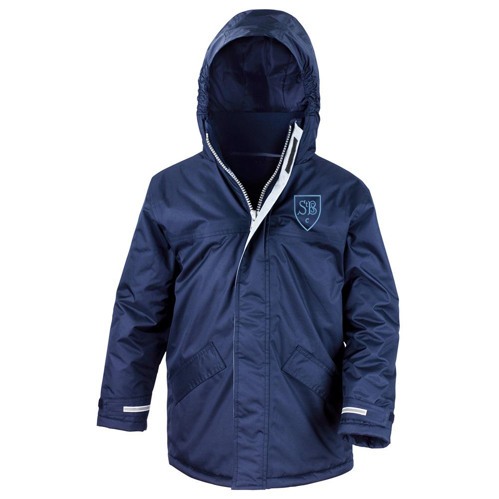 St Brides Primary Cambuslang Core Kids Winter Parka Navy
