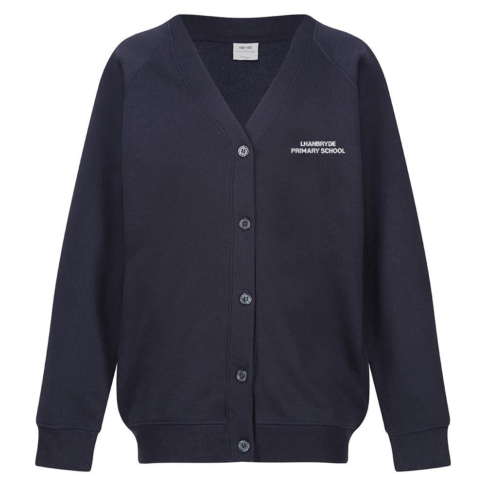 Lhanbryde Primary Sweat Cardigan Navy (P7)