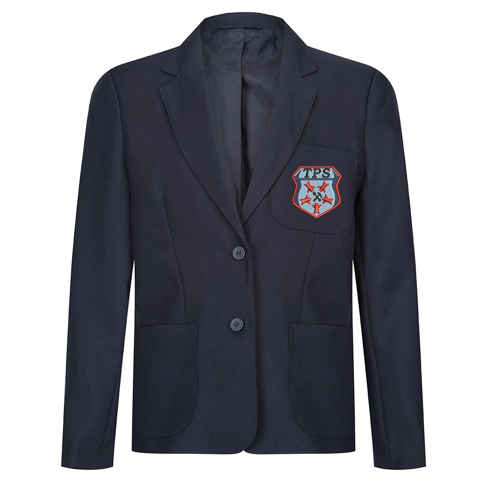 Tannochside Primary Girls Poly Blazer Navy