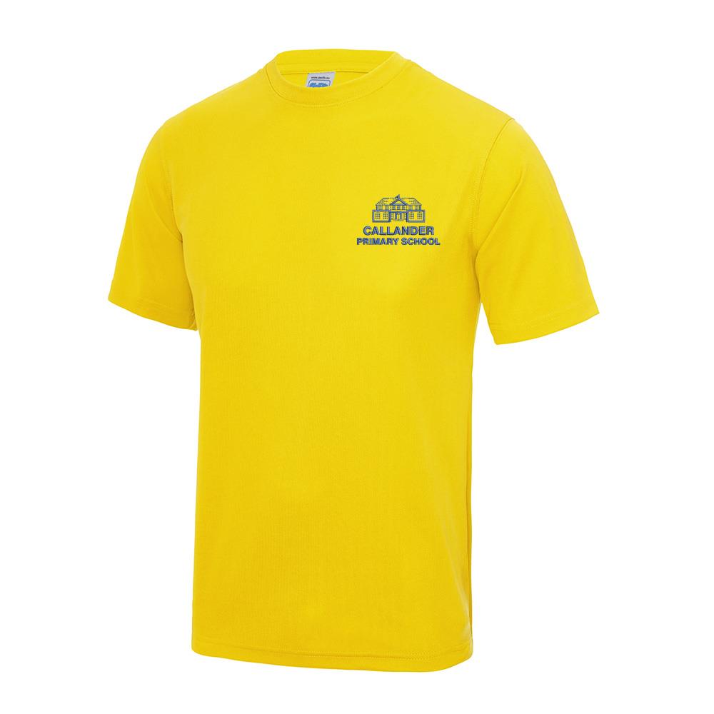 Callander Primary T-Shirt Yellow