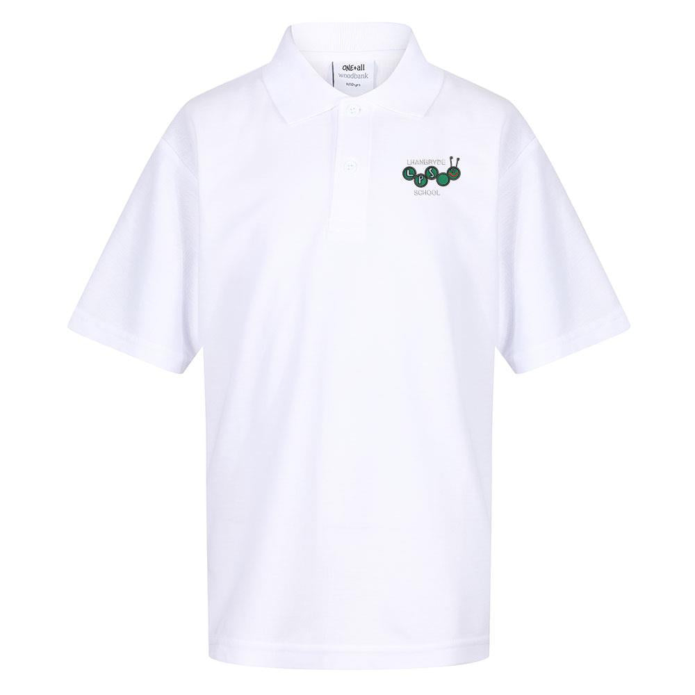 Lhanbryde Primary Poloshirt White (P1-3)
