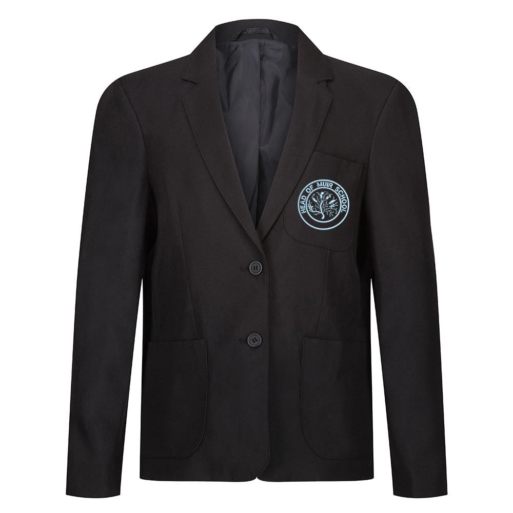 Head of Muir Primary Girls Poly Blazer Black