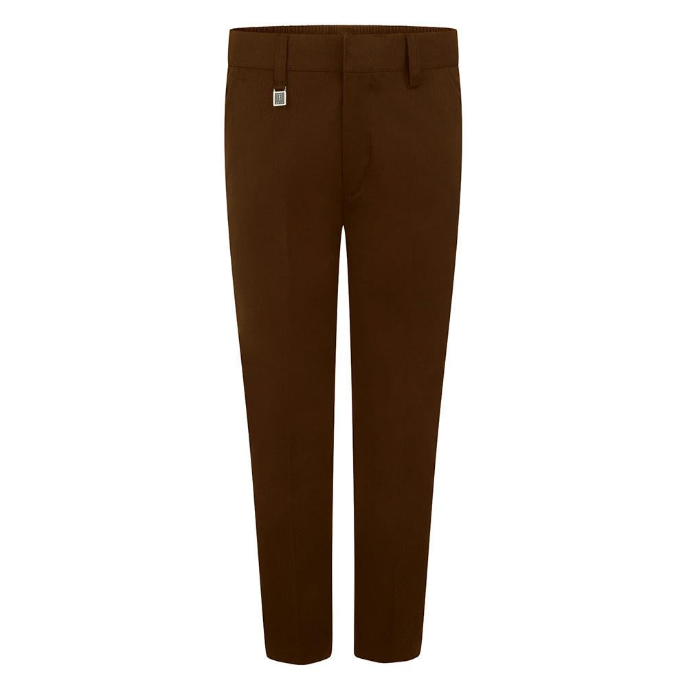 Standard Fit Trousers Brown