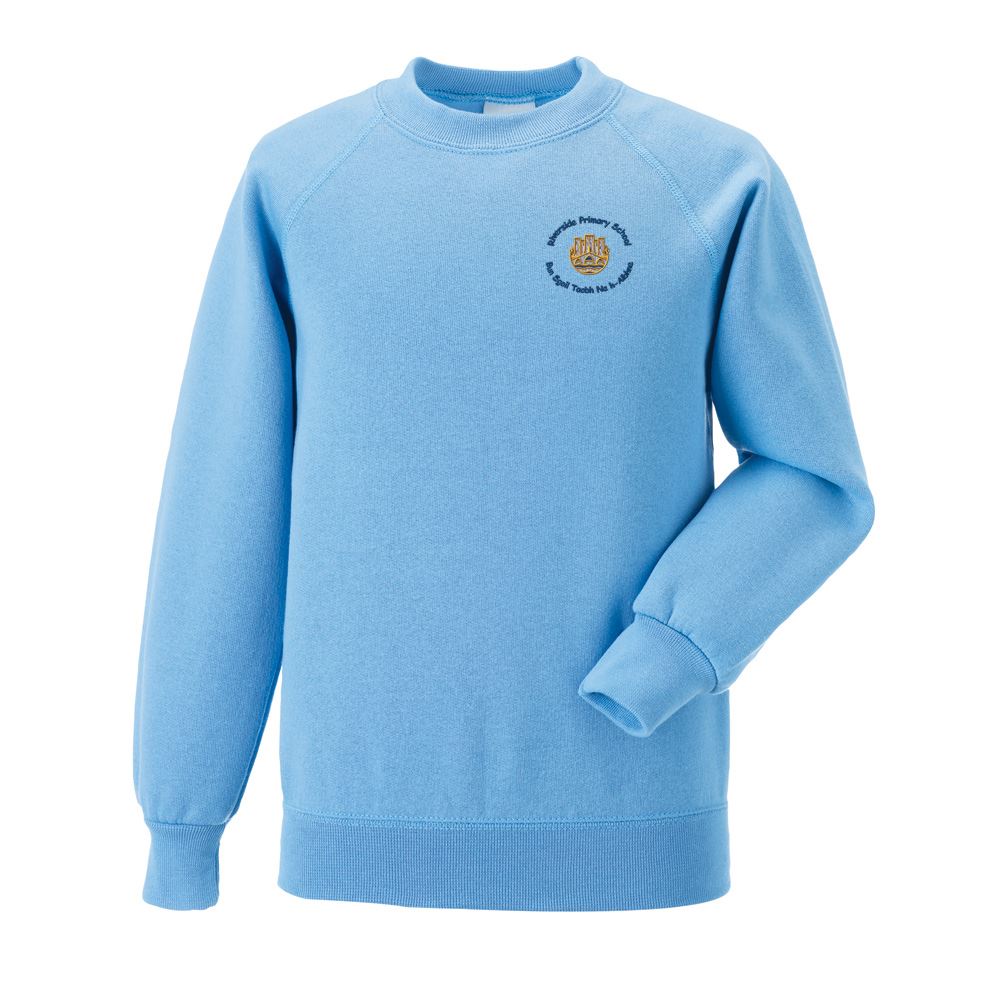 Riverside Primary Stirling Crew Neck Sweatshirt Sky