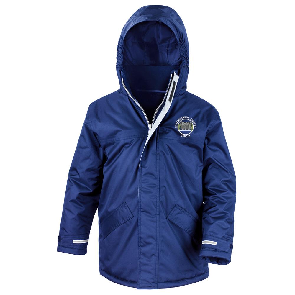 Cambusbarron Primary Core Kids Winter Parka Royal