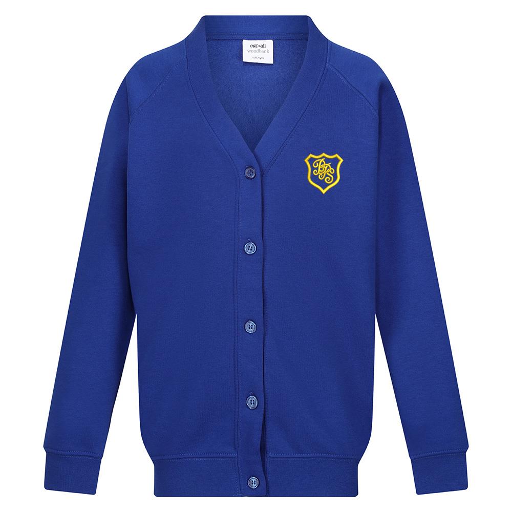 Blackridge Primary Sweat Cardigan Royal