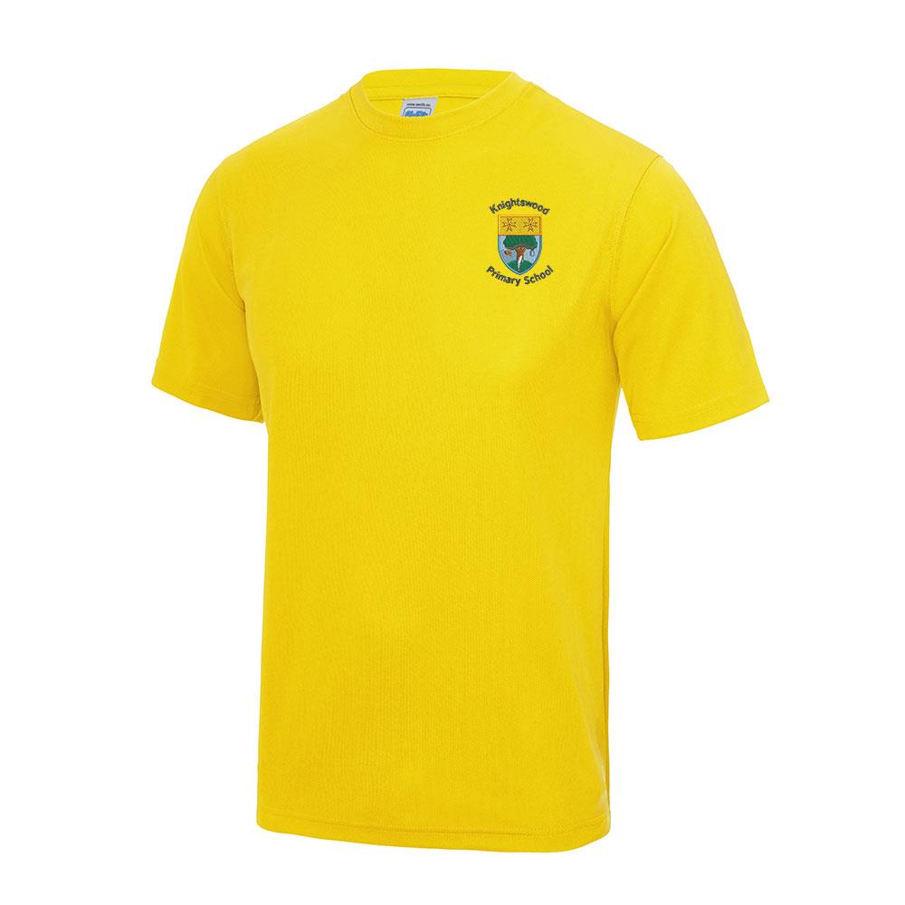 Knightswood Primary T-Shirt Sun Yellow
