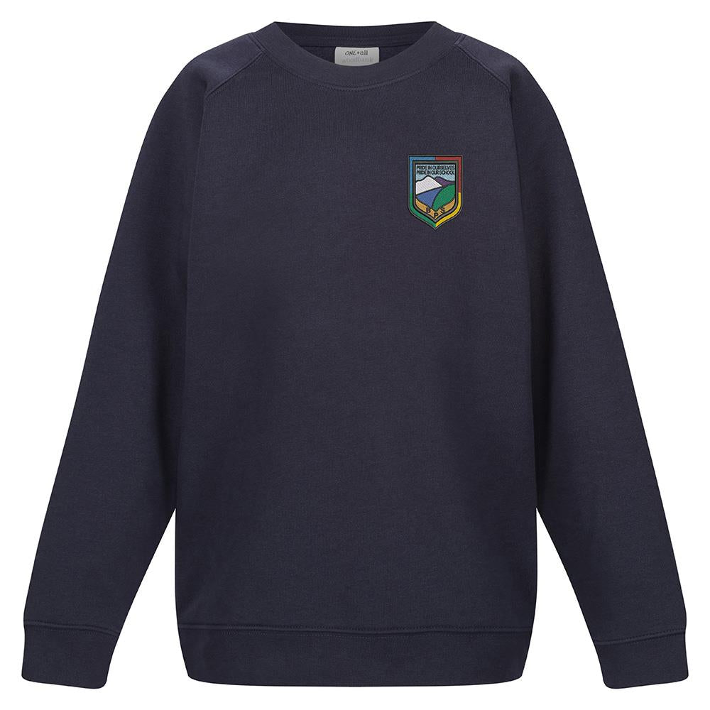 Bannockburn Primary Crew Neck Sweatshirt Navy