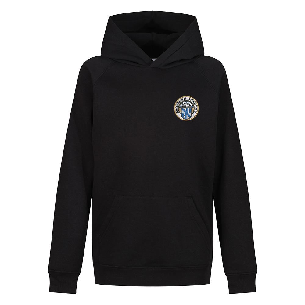 Broxburn Academy Hooded Sweatshirt Black