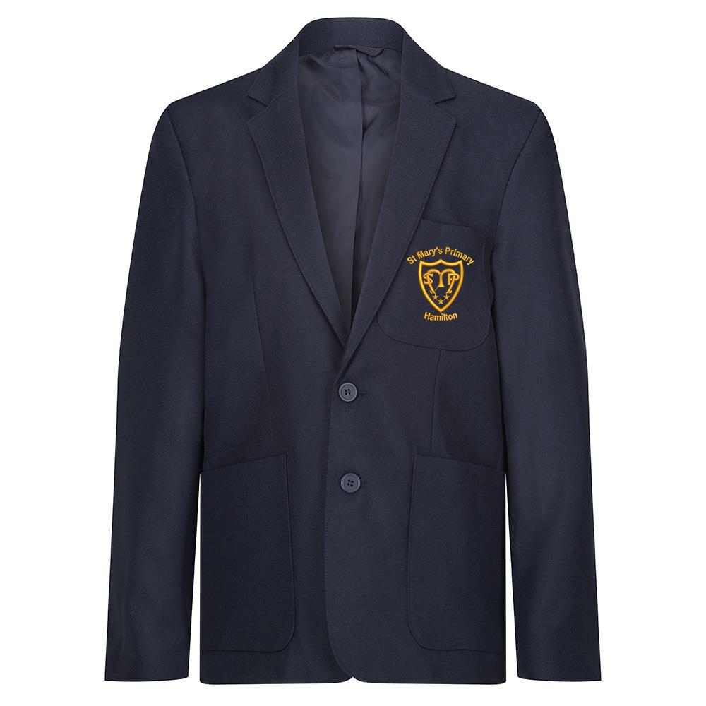St Marys Primary Hamilton Boys Poly Blazer Navy