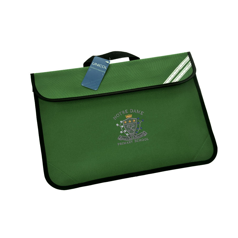 Notre Dame Primary Book Bag Bottle