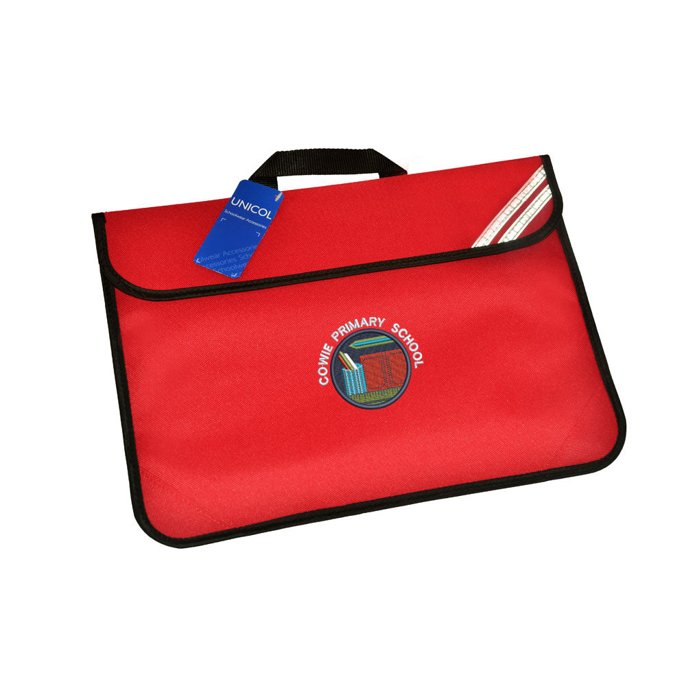 Cowie Primary Book Bag Red
