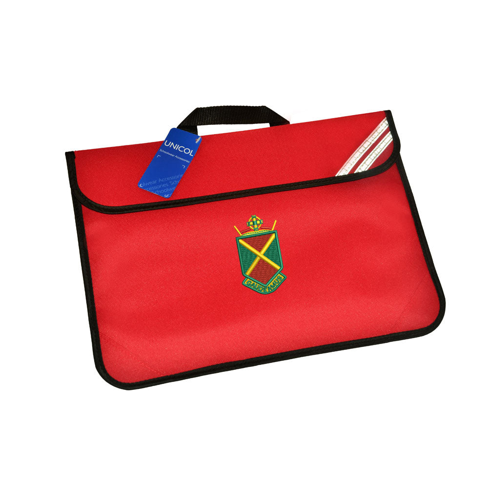 Holy Family Primary Book Bag Red