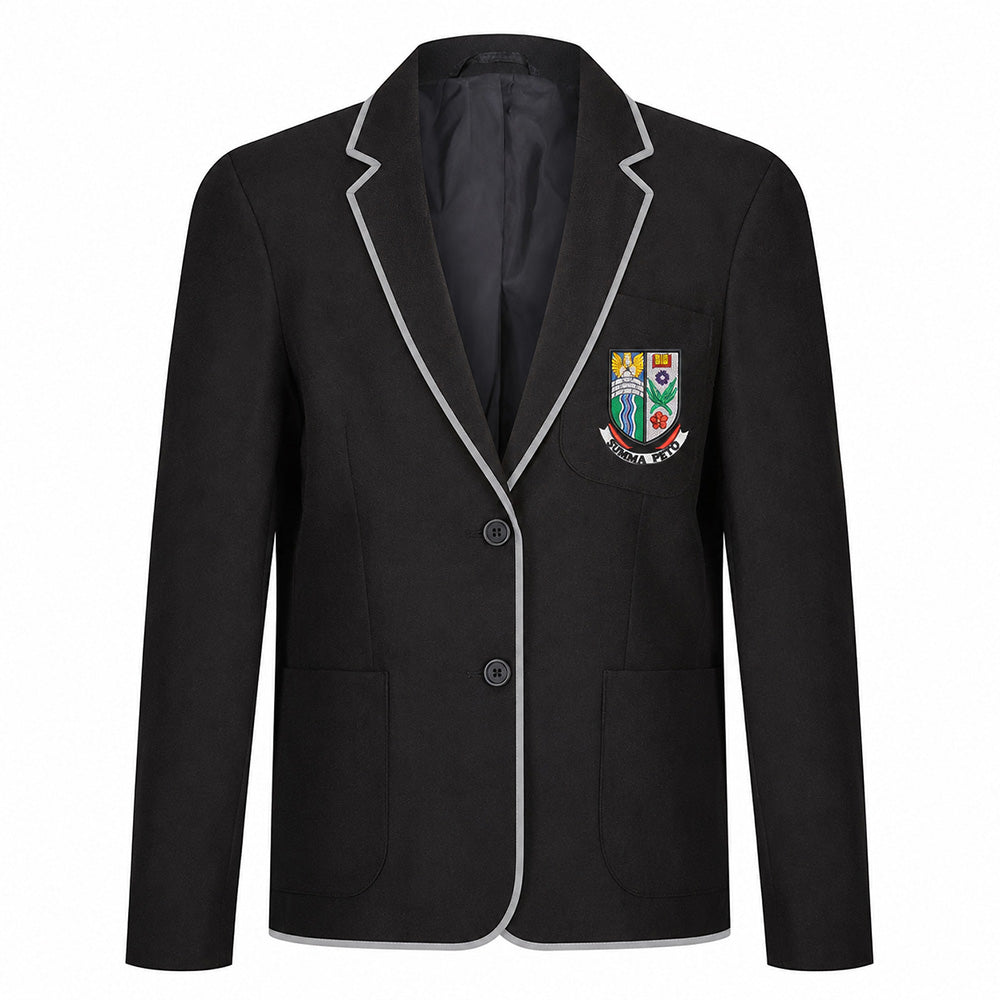 Denny High Boys Poly Braided Blazer (Prefect) Black