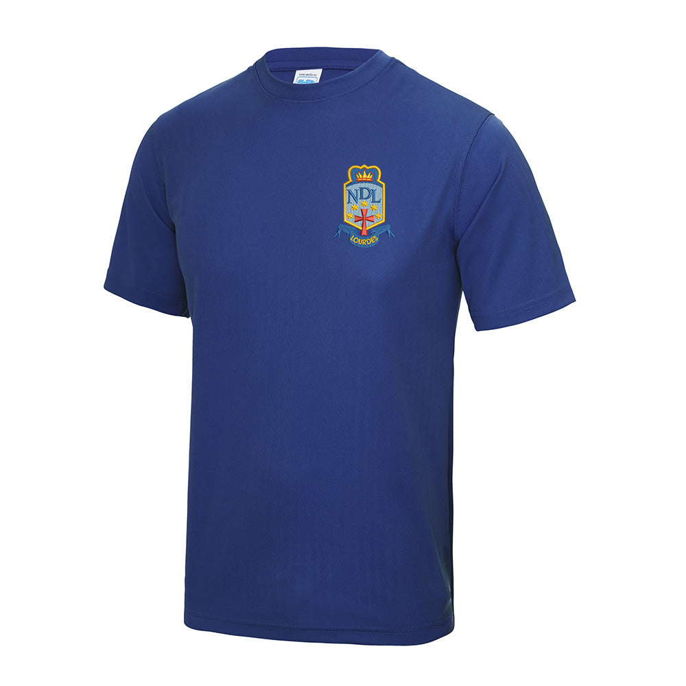 Lourdes Secondary T-Shirt Royal