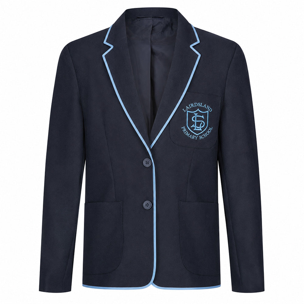 Lairdsland Primary Girls Poly Braided Blazer Navy