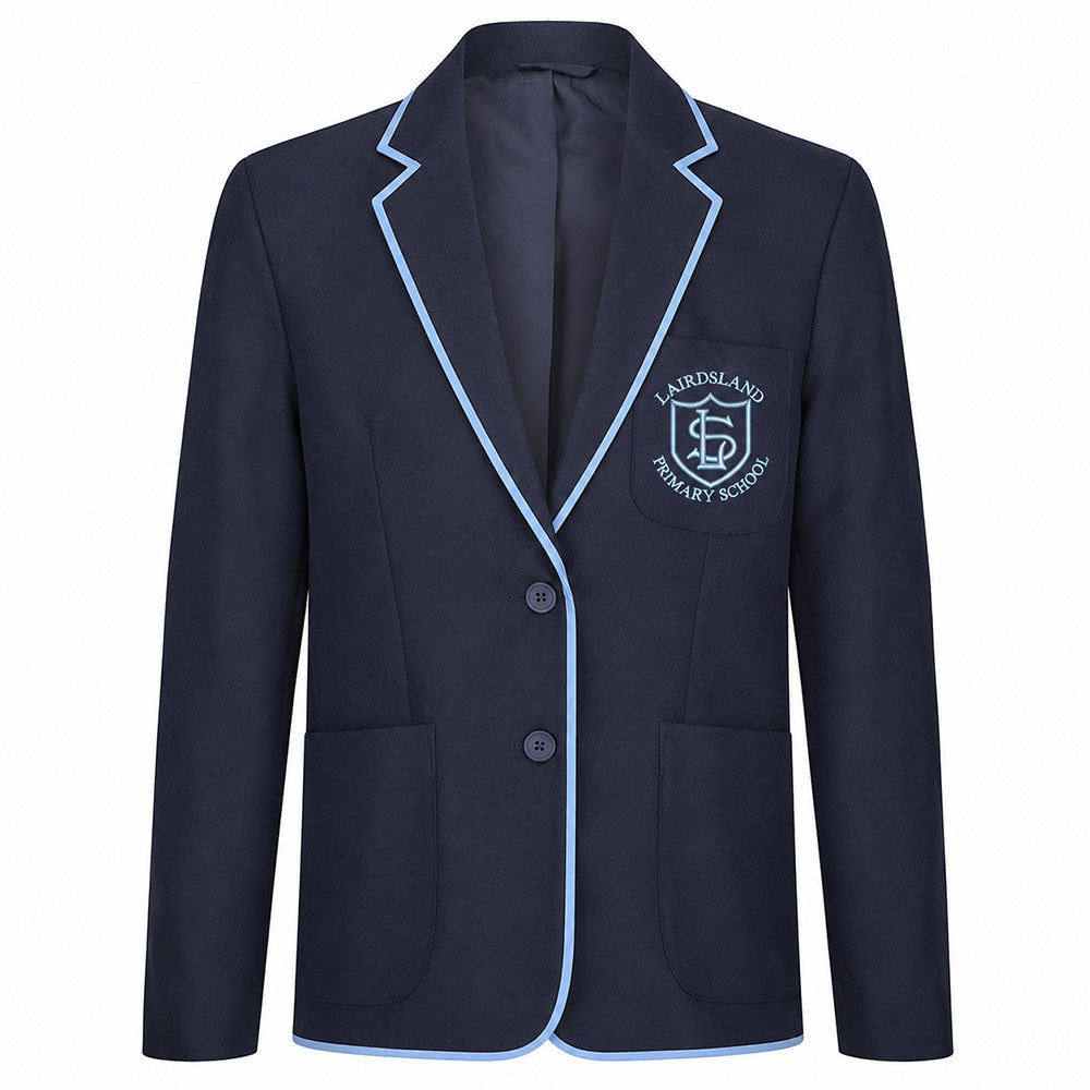 Lairdsland Primary Boys Poly Braided Blazer Navy