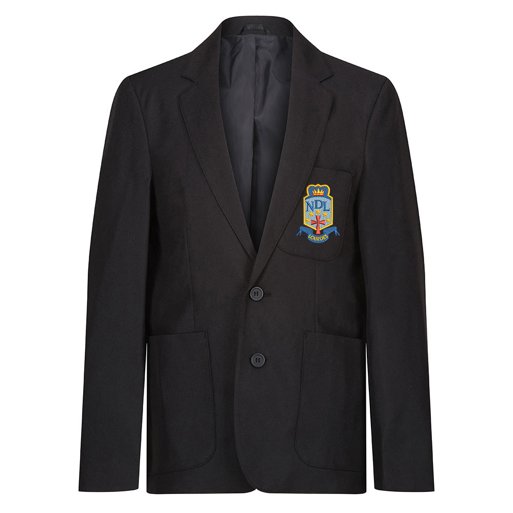 Lourdes Secondary Boys Poly Blazer Black