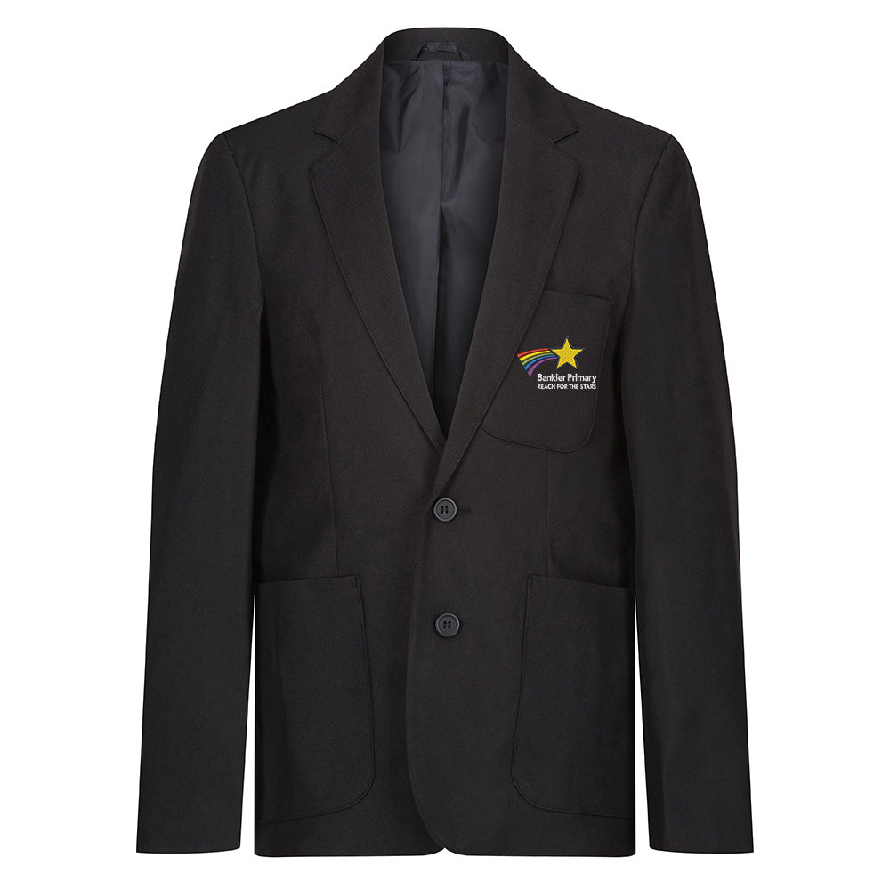 Bankier Primary Boys Poly Blazer Black