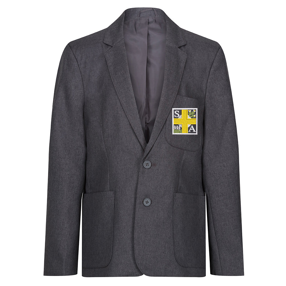 St Anthonys Primary Rutherglen Boys Poly Blazer Grey
