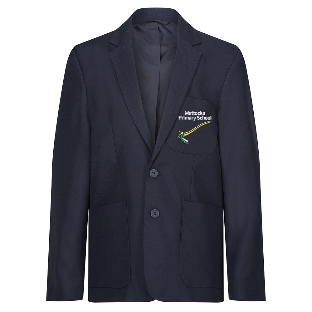 Mattocks Primary Boys Poly Blazer Navy