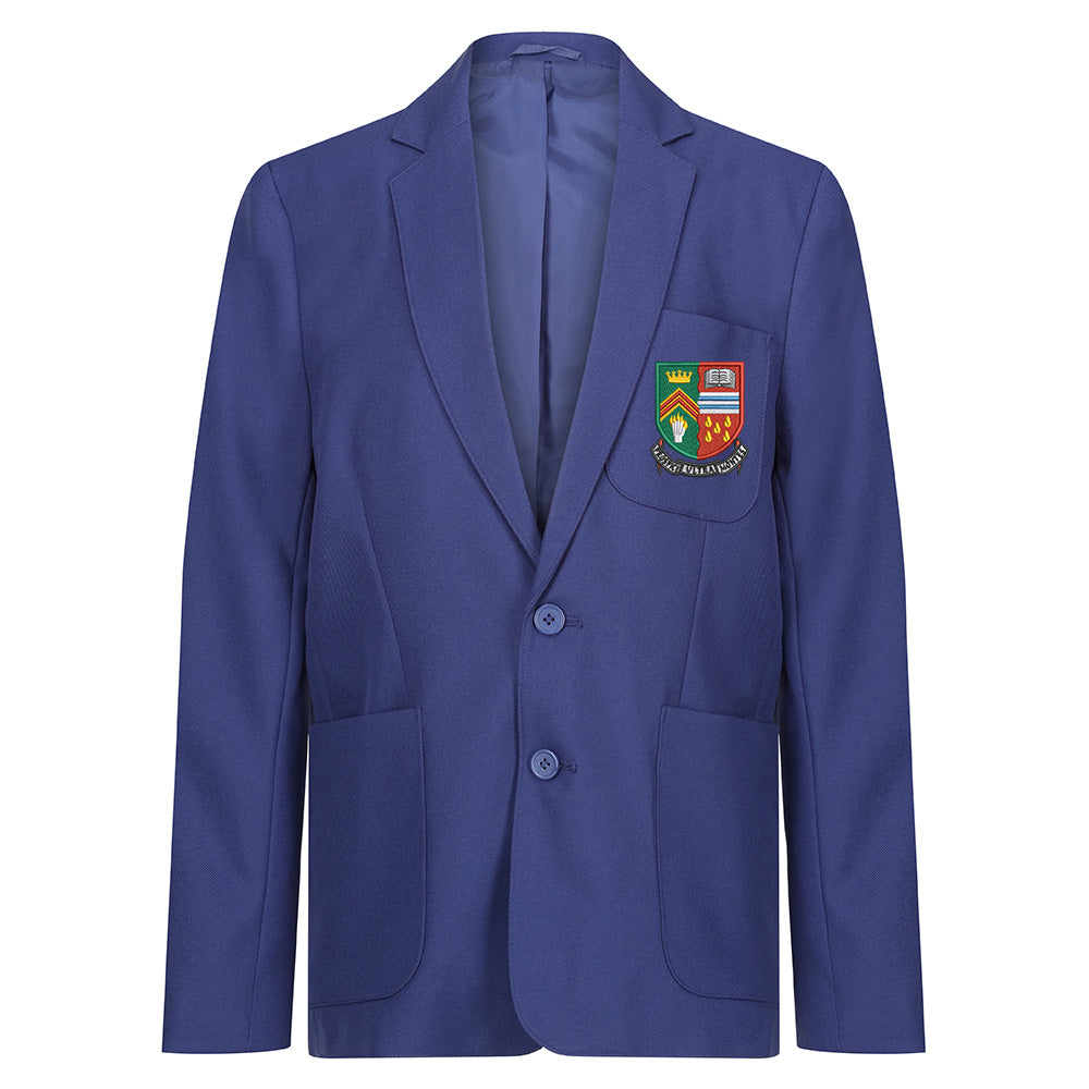 Dunblane High Boys Poly Blazer Royal