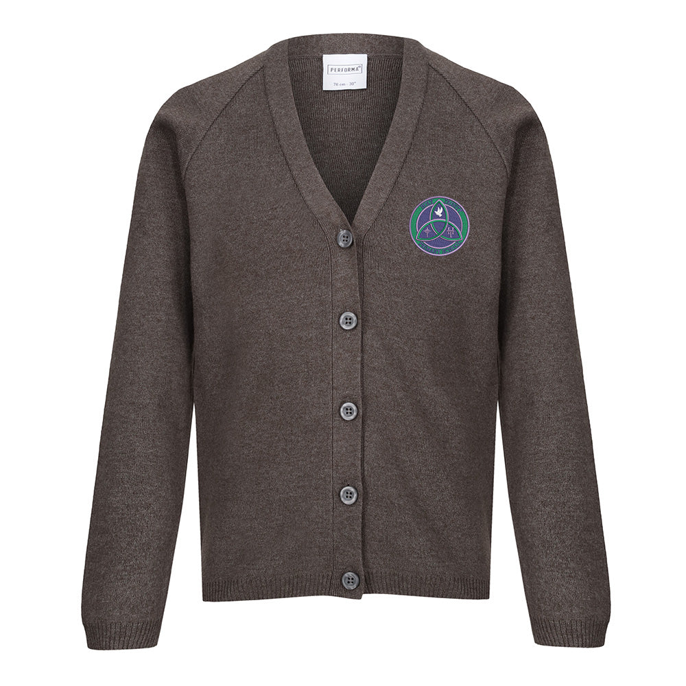 Holy Trinity Primary 50/50 Cardigan Grey
