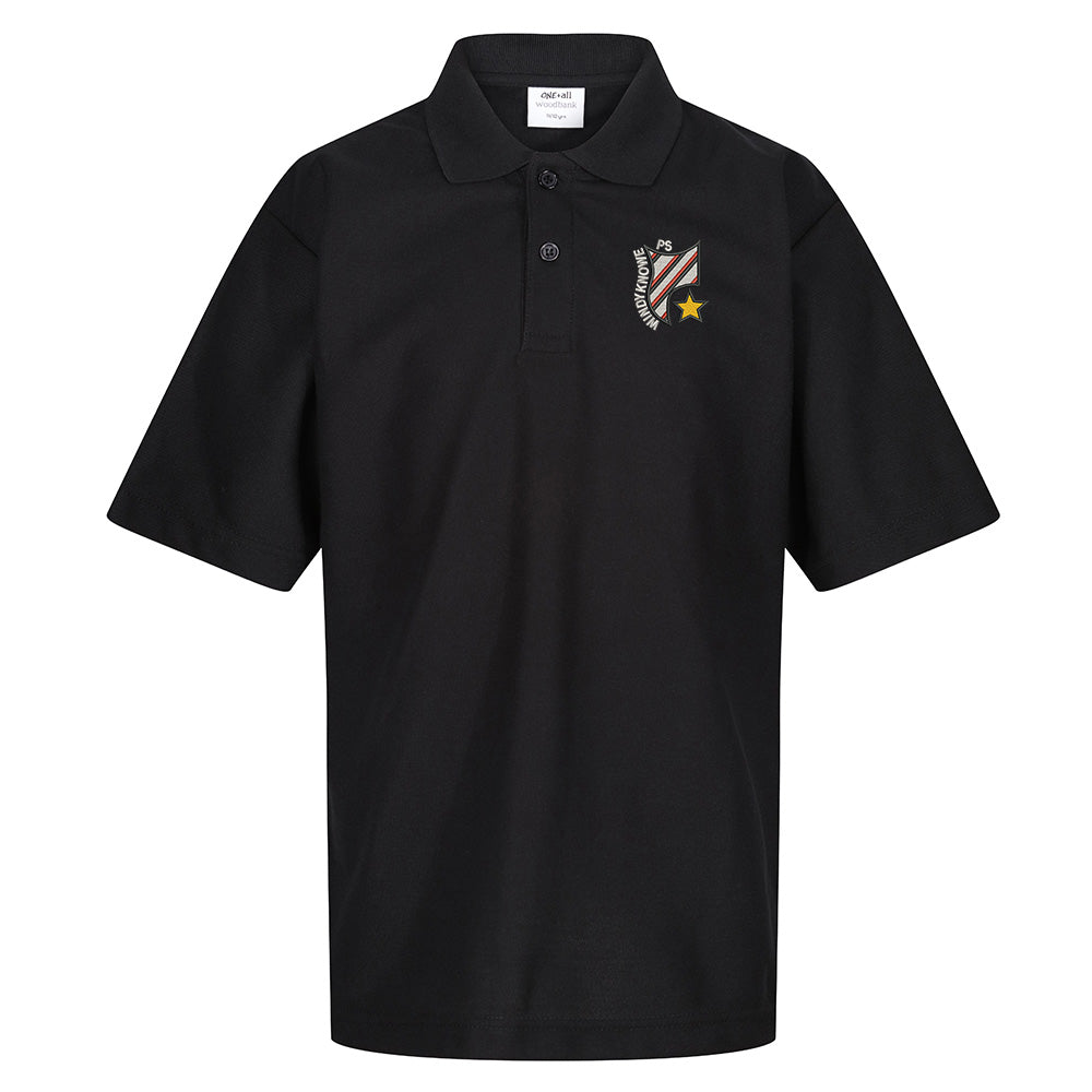 Windyknowe Primary Poloshirt Black (Primary 7)