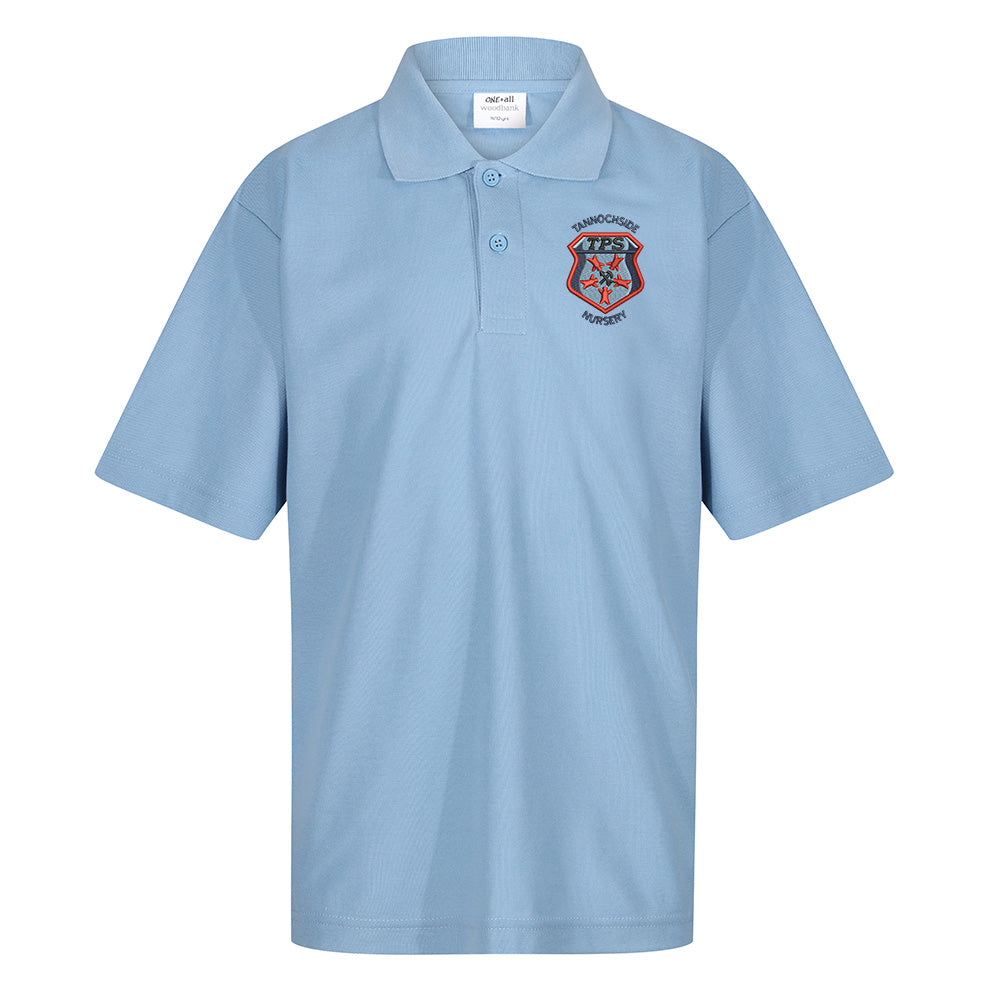 Tannochside Nursery Poloshirt Sky