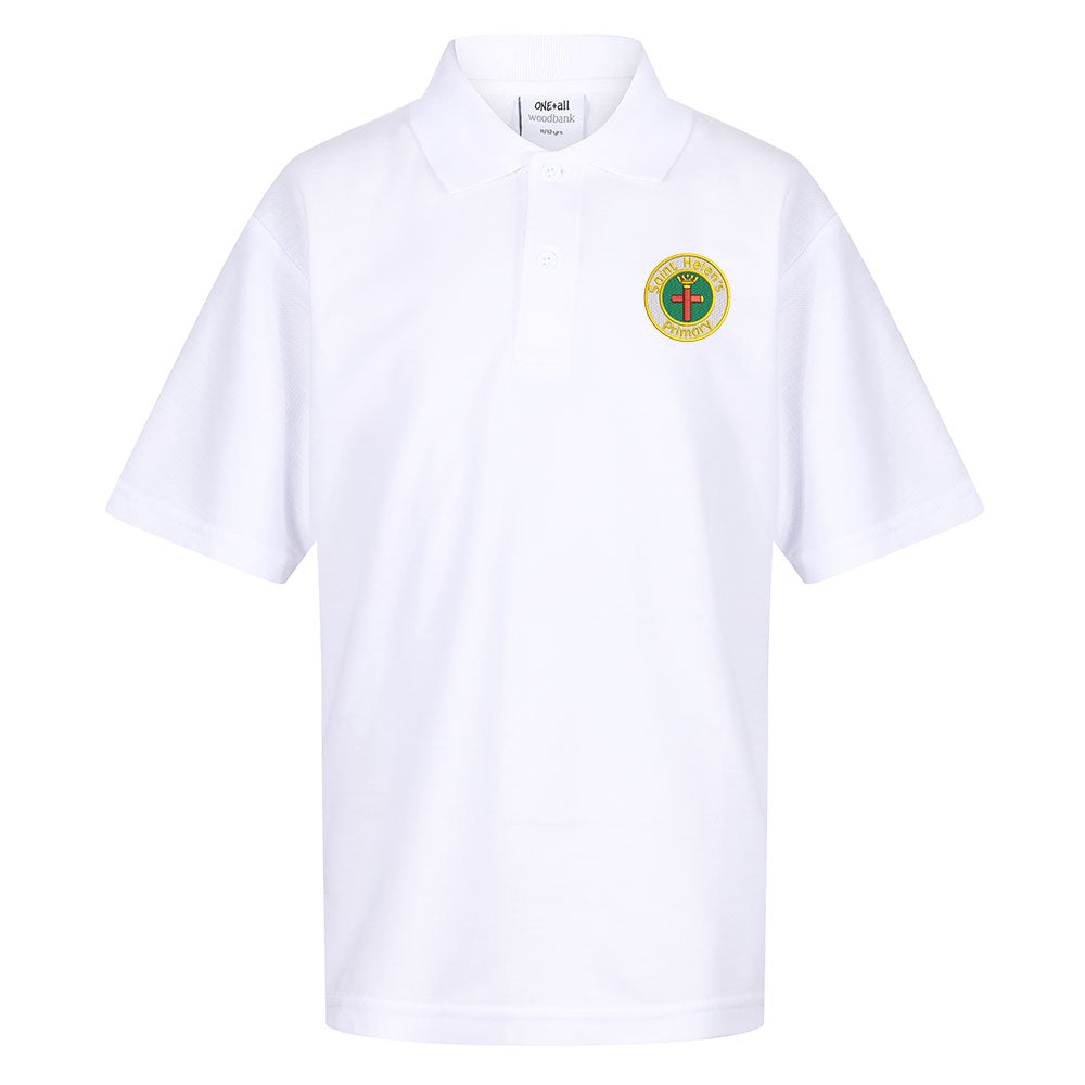 St Helens Primary Bishopbriggs Poloshirt White (PE)