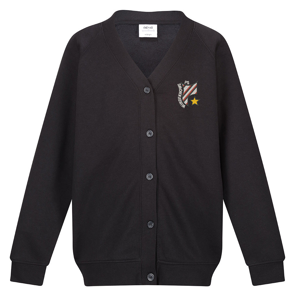 Windyknowe Primary Sweat Cardigan Black (Primary 7)