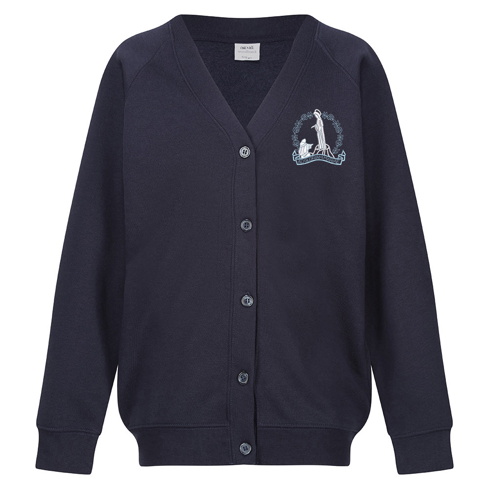 Our Lady of Lourdes Primary Sweat Cardigan Navy