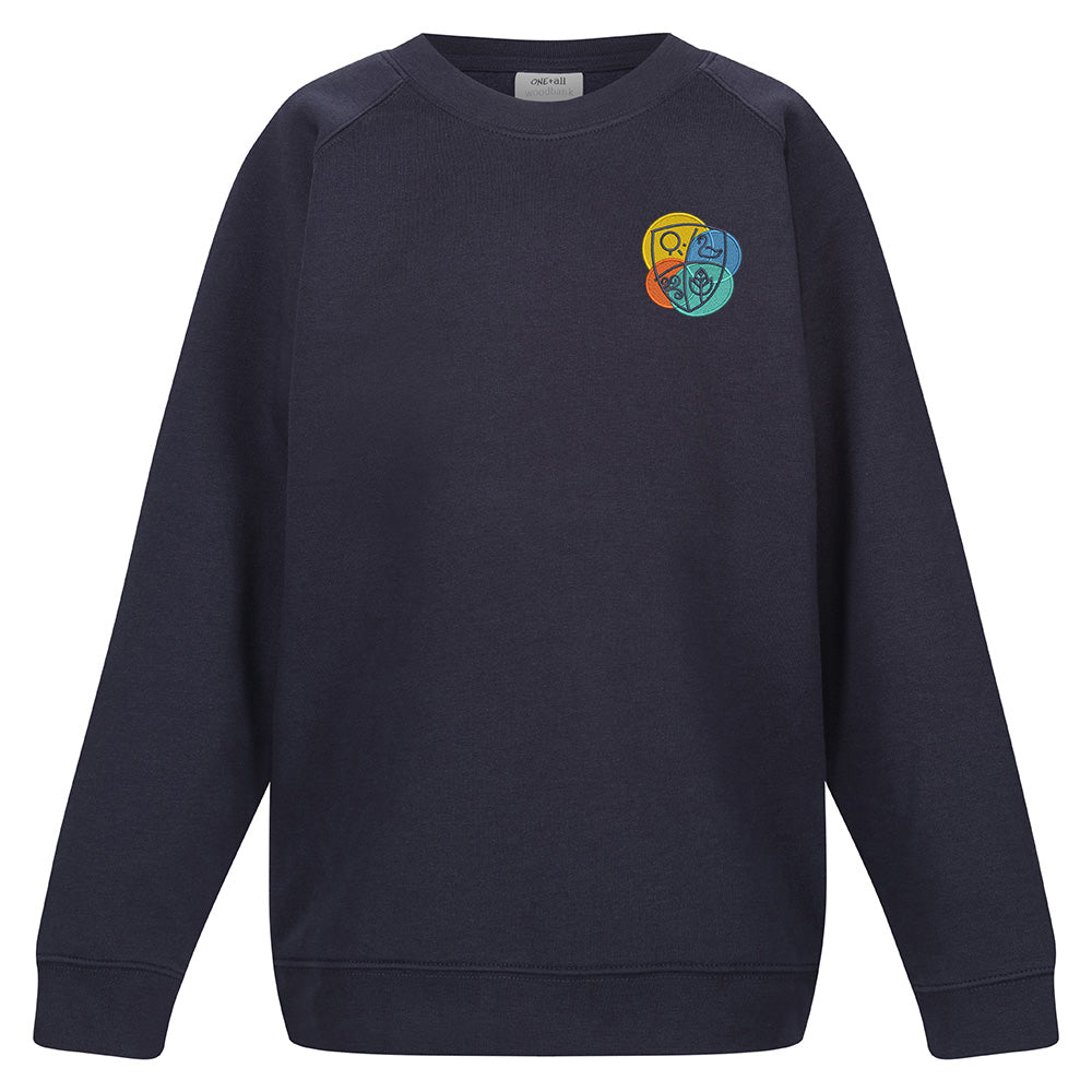 Montgomerie Park Primary Crew Neck Sweatshirt Navy
