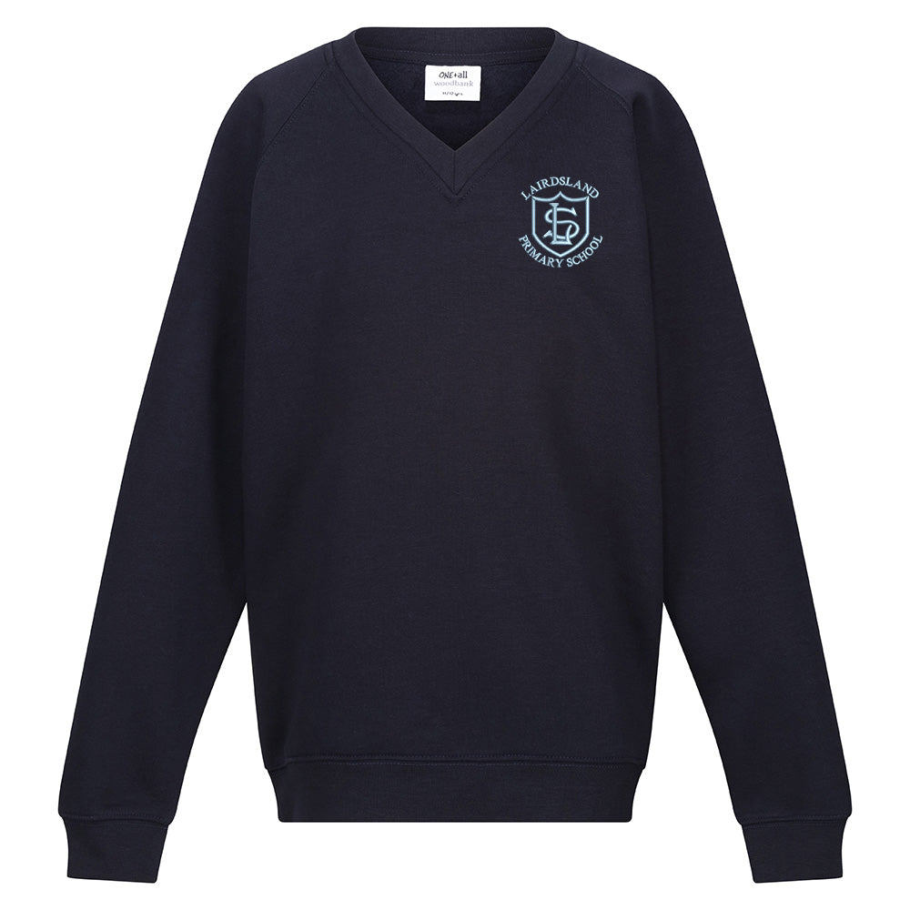 Lairdsland Primary V-Neck Sweatshirt Navy