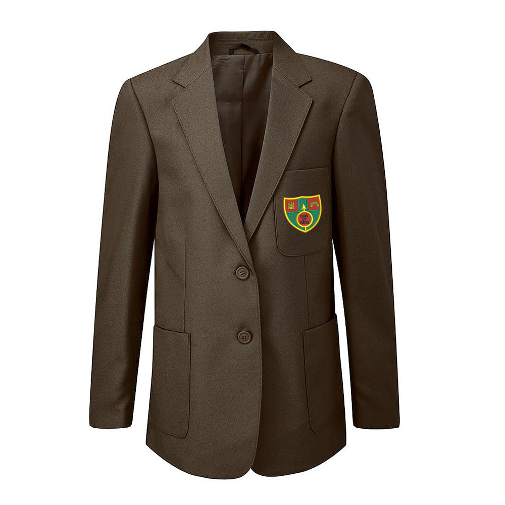 St Michaels Primary Moodiesburn Boys Poly Blazer Brown