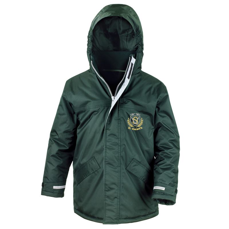 St Vincents Primary Core Kids Winter Parka Bottle