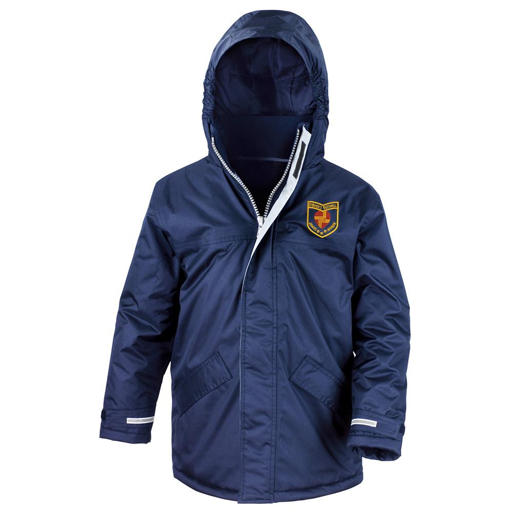 St Brides Primary Bothwell Core Kids Winter Parka Navy