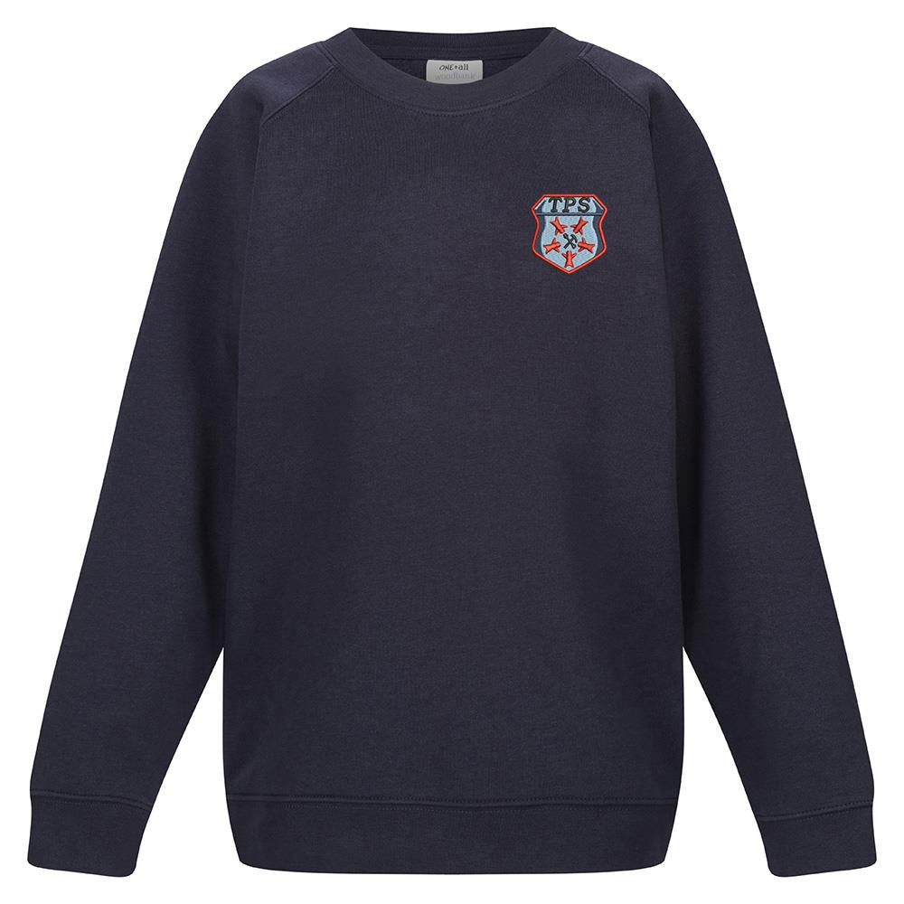 Tannochside Primary Crew Neck Sweatshirt Navy
