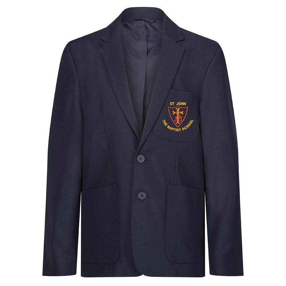 St John The Baptist Primary Boys Poly Blazer Navy