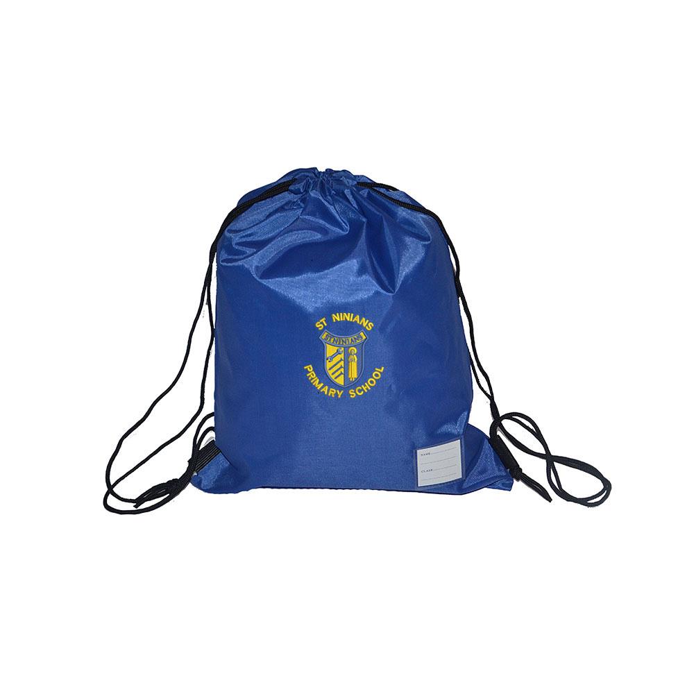 St Ninians Primary Stirling Gym Bag Royal