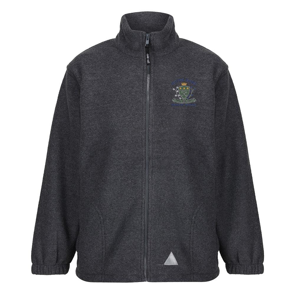 Notre Dame Primary Ourdoor Fleece Grey
