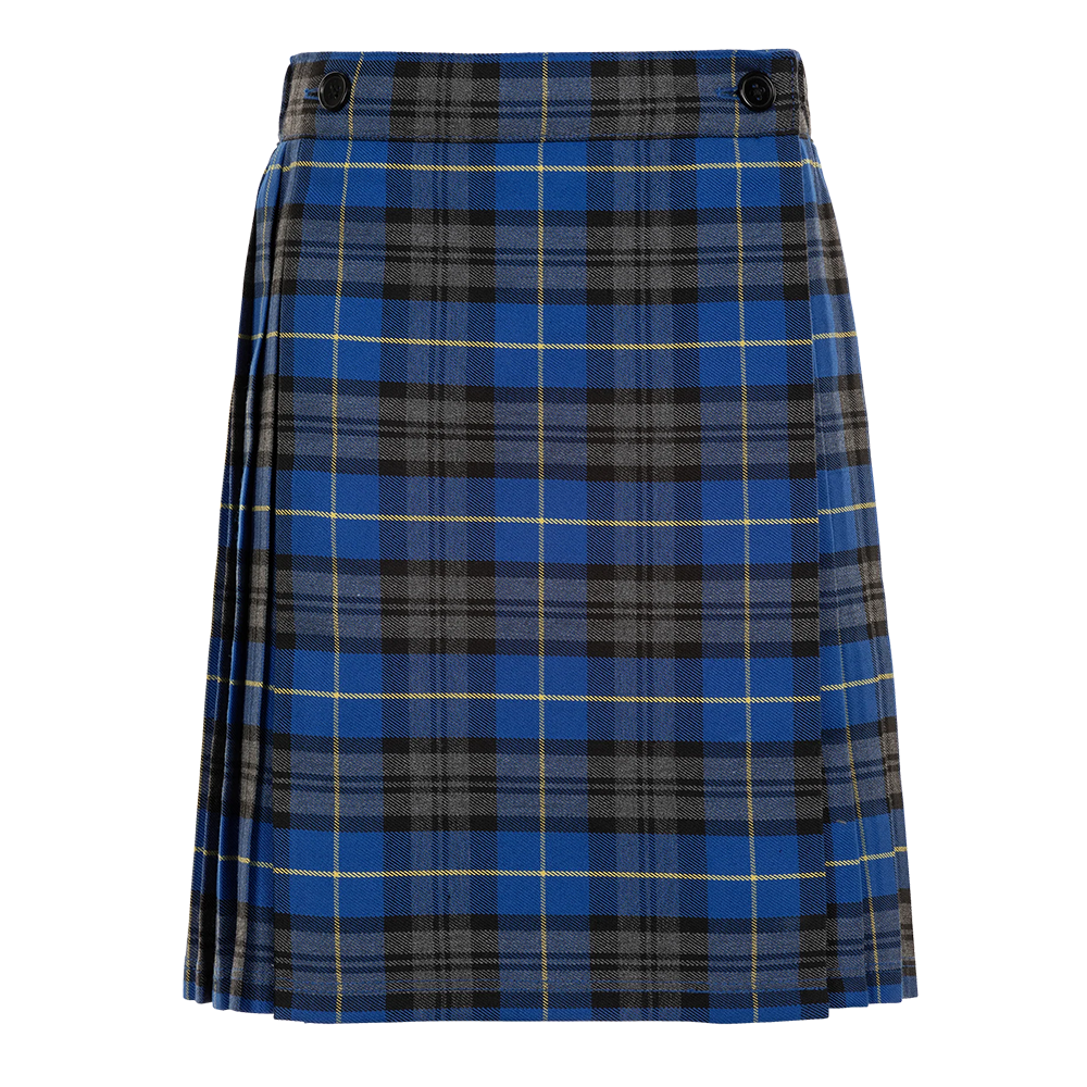 Junior Girls Kilt Blue Tartan