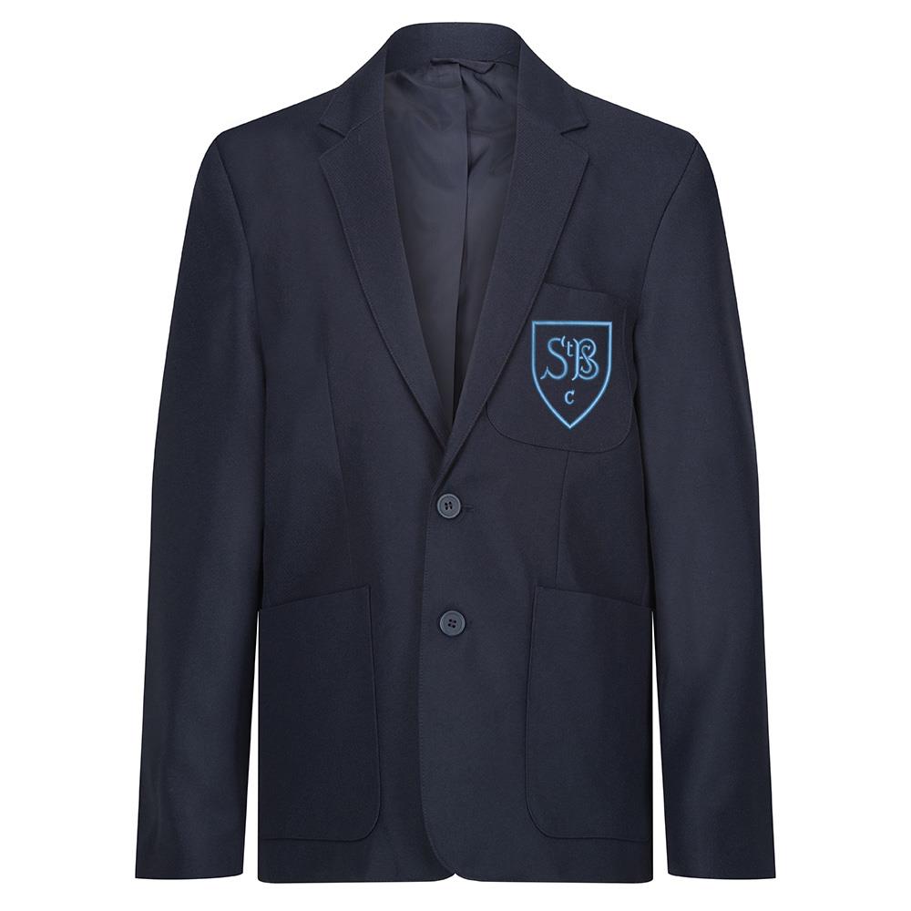 St Brides Primary Cambuslang Boys Poly Blazer Navy