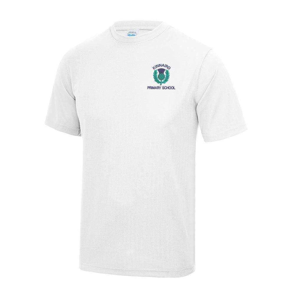 Kinnaird Primary T-Shirt White